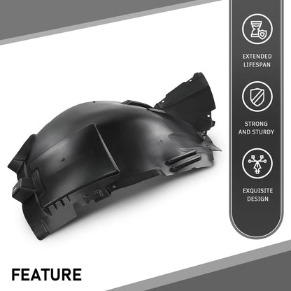G-PLUS Front Right Fender Liner Inner Assembly, Compatible with Benz GLE350d GLE450 4Matic 2016/ GLE43 GLE63 2016-2019, Passenger Side, 2926900130, MB1249194