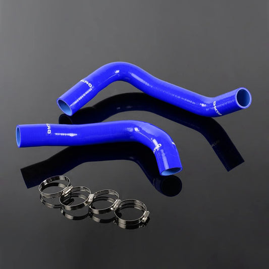 G-PLUS Coolant Silicone Radiator Hose Kit Compatible With 1970-1987 Pontiac Firebird Grand Prix Blue