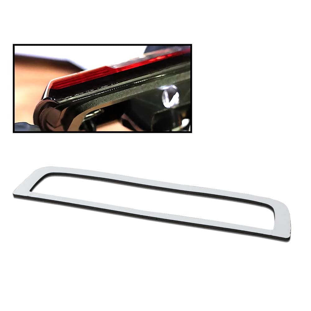 G-PLUS 3rd Third Brake Light Gasket Seal Compatible with Chevy Silverado/GMC Sierra 2500 HD 3500 HD 2015-2021, Black