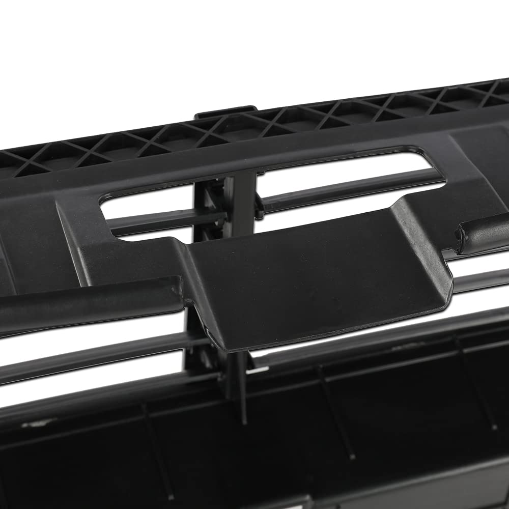 G-PLUS Front Radiator Grille Shutter W/O Motor Compatible with Ford Fusion 2013-2016 1.5L 1.6L 2.0L 2.5L DS7Z8475A DS7Z-8475-A Black Grille Air Control Shutter