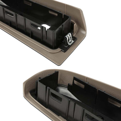 G-PLUS Window Switch Bezel Cover Passenger Side Compatible with Chevy Silverado/GMC Sierra 2003-2007,Fit Chevy Avalanche/Tahoe/GMC Yukon XL 2004-2006,Fit Chevy Suburban 2004-2007 89045119 Tan
