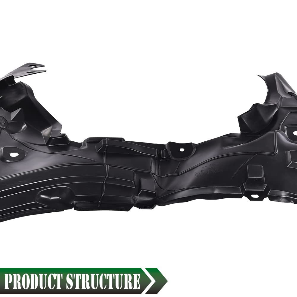 G-PLUS Front Left Driver Side Fender Liner Compatible with 2013-2016 Sentra FE+S 2013-2019 Sentra S SL SR SV Left Front Splash Shield Fender Liner NI1248133 638413SH0A