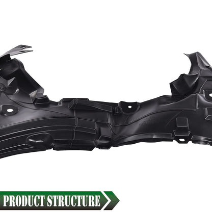 G-PLUS Front Left Driver Side Fender Liner Compatible with 2013-2016 Sentra FE+S 2013-2019 Sentra S SL SR SV Left Front Splash Shield Fender Liner NI1248133 638413SH0A