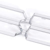 G-PLUS Front Chrome Grille Insert Snap On Compatible with Chevy Silverado 1500 2016 2017 2018 ABS plastic