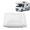 G-PLUS Replacement Roof Vent Cover Camper RV Trailer 14" x 14" Fit for Ventline pre-2008 and Elixir Style Pin 1994 and Newer White 2pcs, Accessories is not assembled