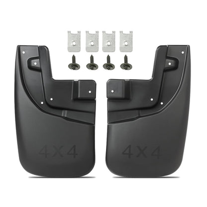G-PLUS Heavy Duty Molded Mud Flaps Compatible with 2005-2015 Toyota Tacoma,Splash Guards Mudguard 2PCS (Front Molded Mud Flaps)