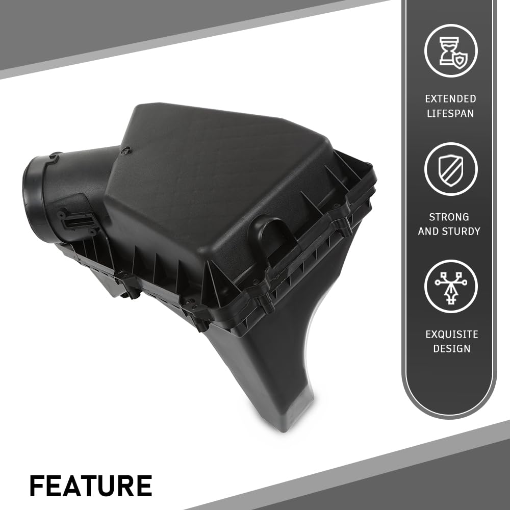 G-PLUS Air Cleaner Intake Filter Box Compatible with Chevy Malibu 2016-2020 1.5L Black