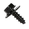 G-PLUS Splash Shield & Firewall Screws- M6.3 x 20mm Long- 10mm Hex- 20 pcs Screws Compatible with Most Models Black Iron