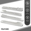 G-PLUS Pair Door Inner Rocker Panel, Compatible with Ford F150 Extended Cab 4 Door 2004-2008, LH Driver & RH Passenger 2PCS, Gray