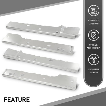 G-PLUS Pair Door Inner Rocker Panel, Compatible with Ford F150 Extended Cab 4 Door 2004-2008, LH Driver & RH Passenger 2PCS, Gray