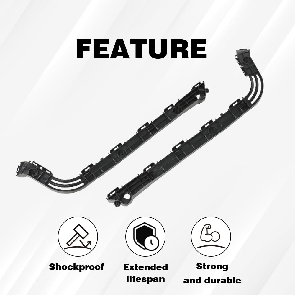 G-PLUS Rear Bumper Support Retainer Bracket Driver and Passenger Side Compatible with Toyota 4Runner 2010-2022 5215635050 5215535050