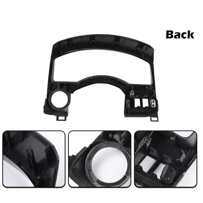G-PLUS Dash Panel Gauge Cover Bezel Trim Gray Compatible with Nissan Titan/Armada 2004-2006 68240-7S000, 682407S000