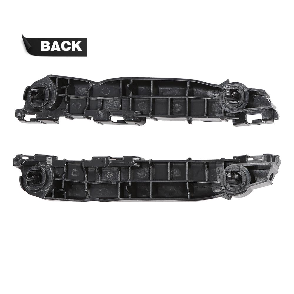 G-PLUS Front Left & Right Side 1pair Bumper Brackets Compatible with Toyota Yaris Hatchback 2007-2011 525350D040, 525360D040, TO1033115, TO1032115