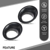 G-PLUS Fog Lamp Light Bezel Compatible with LR4 2010-2014 Black
