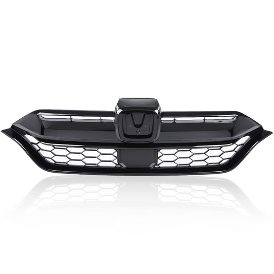 G-PLUS Front Upper Grille Assembly Compatible with 2020-2022 Honda CR-V CRV Honeycomb 71121TLAA60