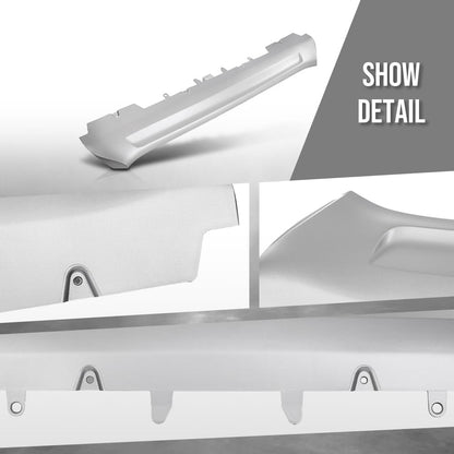 G-PLUS Front Lower Bumper Cover Shield Valance Compatible with Volvo XC90 2016-2019 313533838, VO1087100 Silver