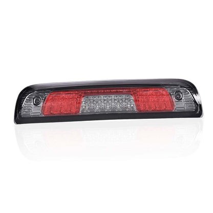 G-PLUS Rear LED Third Brake Light Compatible With Chevy Silverado/GMC Sierra1500/2500HD/3500 2014-2018,3RD Cargo Led Tail Lamps Chrome Housing Smoky Red lens