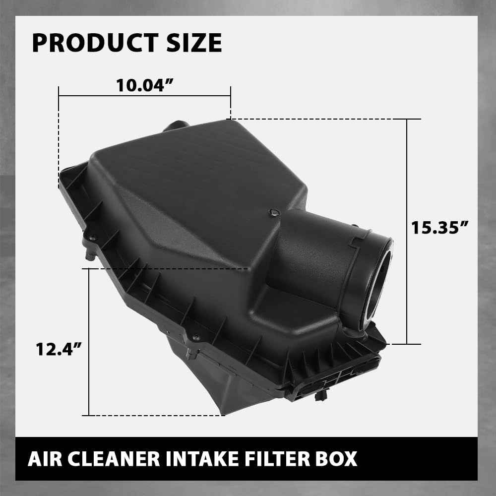 G-PLUS Air Cleaner Intake Filter Box Compatible with Chevy Malibu 2016-2020 1.5L Black