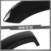 G-PLUS Factory Style Fender Flares 4pcs Compatible with Ford F250 F350 Super Duty 2011-2016 Black