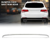 G-PLUS Bumper Face Bar Trim Molding Step Pad Rear Compatible with Benz GLC300 (submodel: 4Matic, Base) 2016-2019,Fit For Models With AMG Styling Package 2538851000