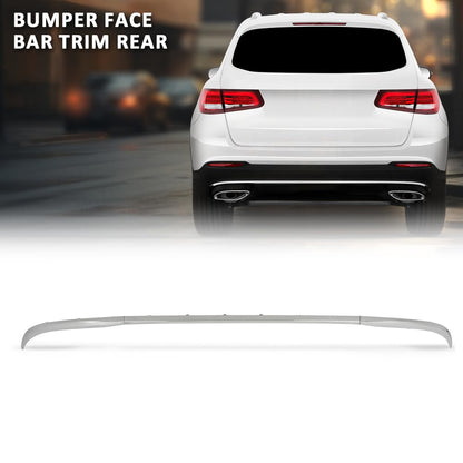 G-PLUS Bumper Face Bar Trim Molding Step Pad Rear Compatible with Benz GLC300 (submodel: 4Matic, Base) 2016-2019,Fit For Models With AMG Styling Package 2538851000