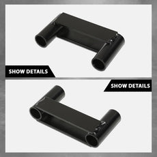 G-PLUS Rear Shock Extender Kit for Jeep Wrangler JK JKU 2007-2018 Additional Angle