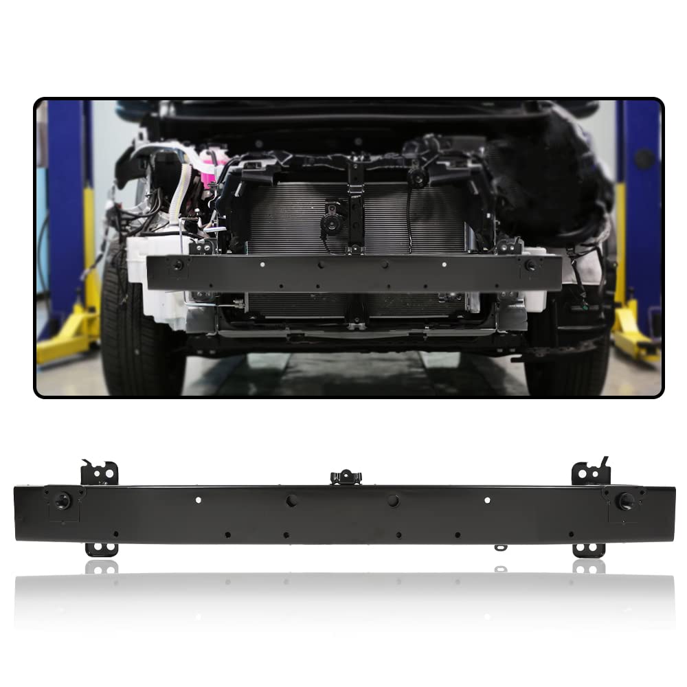 G-PLUS Front Bumper Reinforcement, Compatible with Toyota RAV4 2006 2007 2008 2009 2010 2011 2012 w/o Hands Free Liftgate Smooth Bumper Reinforcement 5202142082 TO1006208