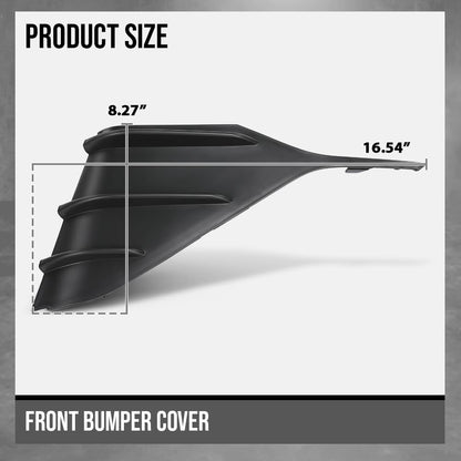 G-PLUS Front Bumper Blanking Cover Right Side Fog Light Cover Fit Hyundai Elantra Blue Hybrid, Limited, Limited Hybrid, SE, SEL 1.6L L4 - Electric/Gas, 2.0L L4 - Gas 2024 86564AACD0, 86564AACC0 Black