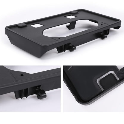 G-PLUS Front Bumper Guards Pads & License Plate Frame Bracket Compatible with Ford F150 2009-2014 9L3Z17E810B, 9L3Z17A385A, FO1053100, FO1068134
