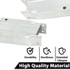 G-PLUS Front Bumper Bracket Left and Right Side Compatible with Benz C230 2008-2009/Fit Benz C250 2010-2015/Fit Benz C300 2008-2014/Fit Benz C350 2008-2015 2046200995 2046201195 MB1073101 MB1072101