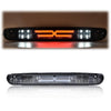 G-PLUS X-Type LED Third Brake Light Compatible with Chevy Silverado/GMC Sierra 2007-2014 3RD LED Bar Brake/Cargo Light Smoky lens Chrome Housing Amber Reflector
