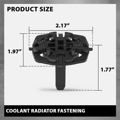 G-PLUS 2PCS Coolant Radiator Fastening Element Clip, Fit 3' G20 (10/2017-12/2019)/ for 8' F91 M8 (11/2017-12/2019), 17118482944, 17118619382, 8619382, 8482944