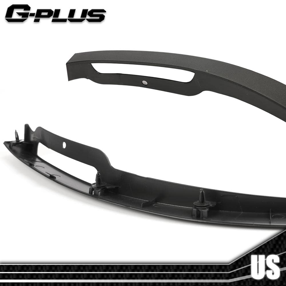 G-PLUS Front Left Driver Side Fender Flares Compatible with Tesla Model Y MY 2020 2021 2022 2023 2024 149416400B, 149418800B Wheel Opening Molding Arch Trim Black