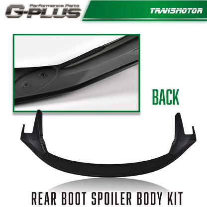 G-PLUS Rear Boot Spoiler Body Kit Compatible with 2017-2021Tesla Model 3 Tail Wing Rear Trunk Lid Spoiler