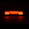 G-PLUS Rear LED Third Brake Light Compatible With 2014-2018 Chevy Silverado/GMC Sierra1500/2500HD/3500,3RD Cargo Led Tail Lamps Chrome Housing,Red lens