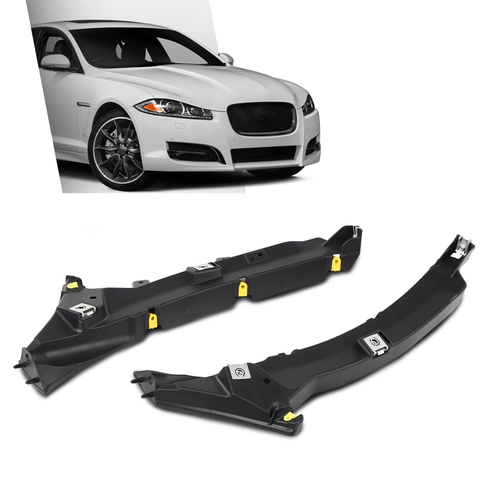 G-PLUS Front Bumper Mount Support Bracket Compatible with Jaguar XF XFR 2012-2015,Fit Jaguar XFR-S 5.0L V8 A/T Base Sedan 2013-2015