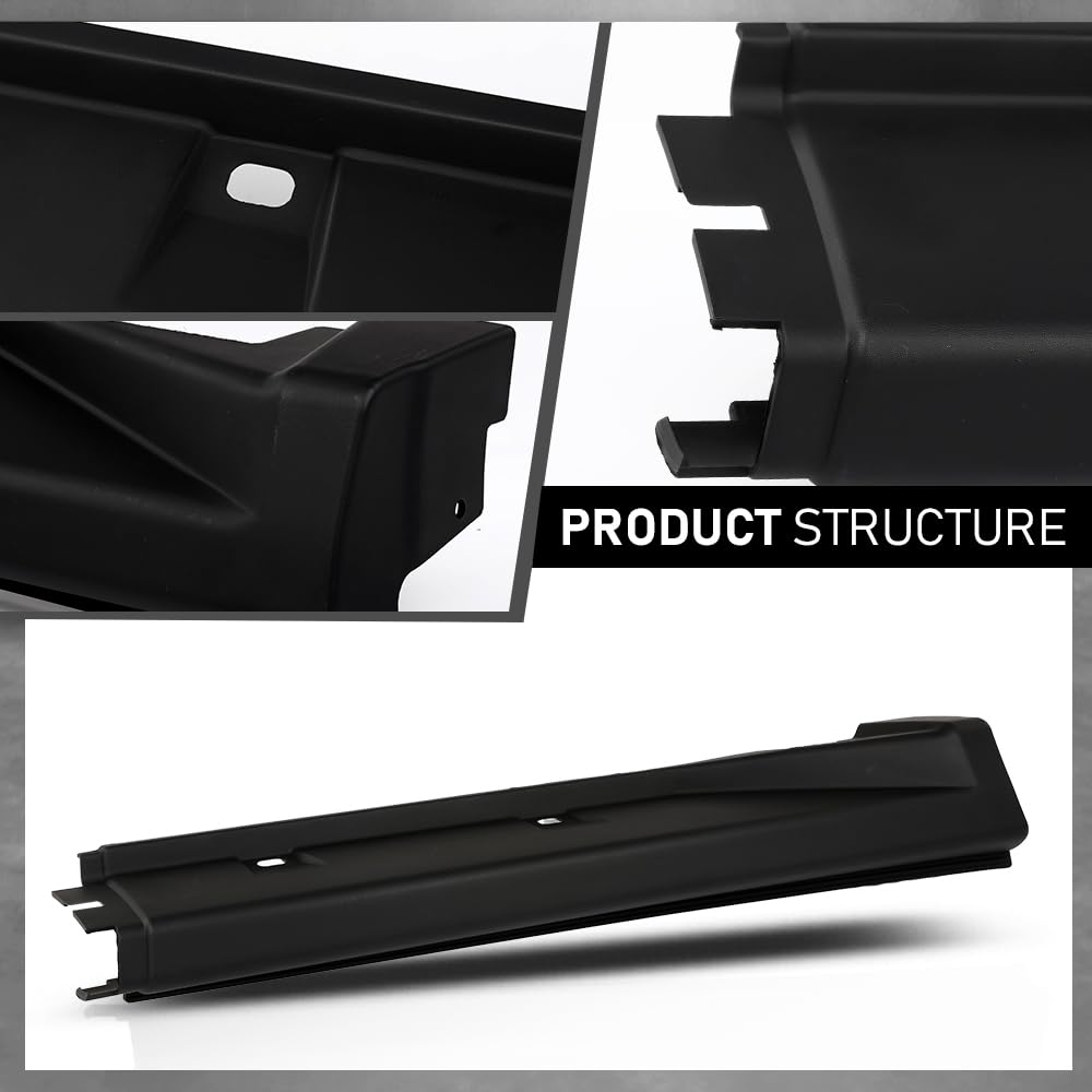 G-PLUS Rear Right Side Rocker Molding Panel Trim Compatible with Jeep Compass 2011-2017 5116128AC, 05116128AC