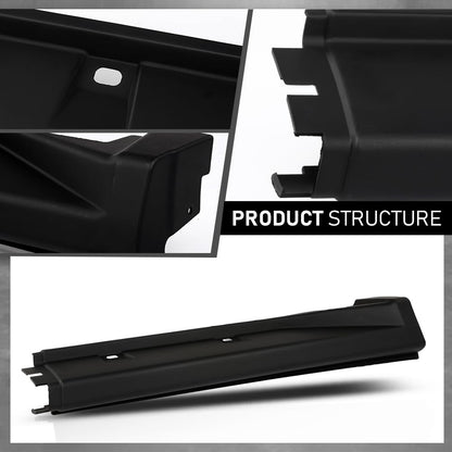 G-PLUS Rear Right Side Rocker Molding Panel Trim Compatible with Jeep Compass 2011-2017 5116128AC, 05116128AC