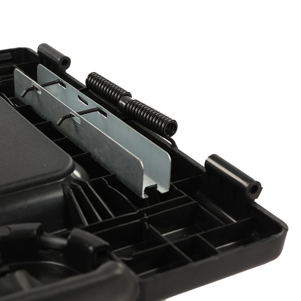 G-PLUS Center Console Lid Repair Kit Compatible with Chevy Silverado Suburban Tahoe Sierra Yukon 1999-2007 GM Part 19127364 19127365 19127366 Lid Arm Rest Latch Dark Gray