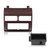 G-PLUS Car Stereo Radio Dash Kit Pocket Bezel Trim W/O Wire Harness Compatible with 1992-1994 Chevy Crew Cab Dually/Full Size Blazer/Suburban Red