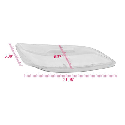 G-PLUS Headlight Lens Clear Cover Compatible with Mazda 6 2003-2008 Headlight Lens Front Left & Right Headlamp Lens Cover Replacement