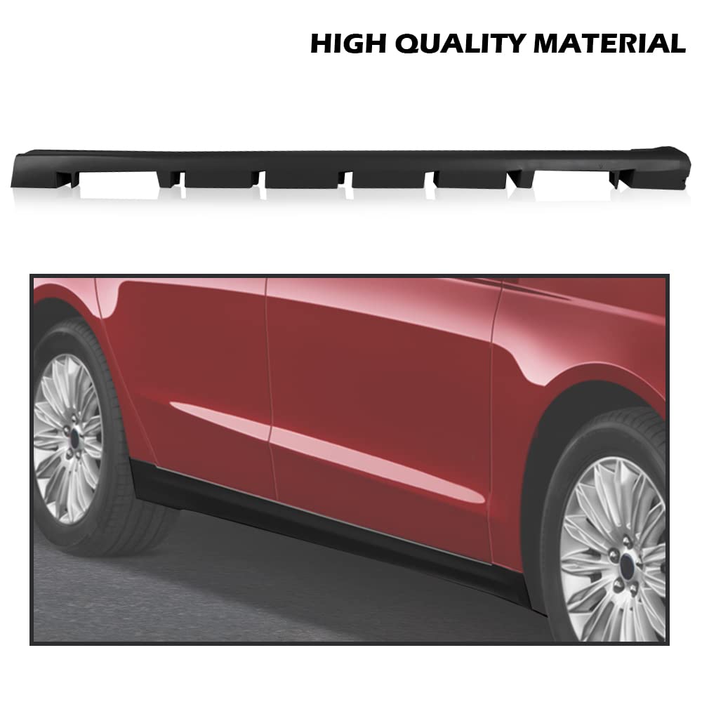 Compatible with 2017-2018 Ford Fusion Energi Panel Molding Trim Right Passenger Side (Hardware Included)
