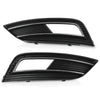 G-PLUS Fog Light Grille Cover Left & Right Compatible with 2013-2016 Audi A4 Quattro 2.0L 8K0807681K 8K0807682K