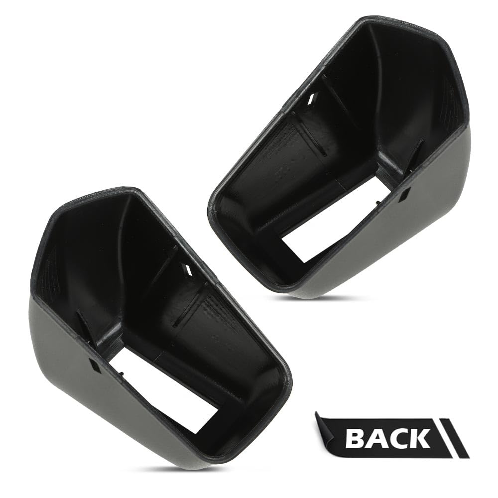 G-PLUS Bench/Bucket Belt Retractor Covers Compatible with A-body Chevelle GTO 442 GS 1967-1972/Fits Monte Carlo 1969-1972 and Grand Prix 1970-1972 Front