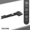 G-PLUS TPE Dash Cover Bezel Compatible with Toyota 4Runner 2003 2004 2005 2006 2007 2008 2009 11308SBLK Dashboard