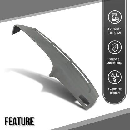 G-PLUS TPE Dash Cover Dashboard Compatible with Toyota 4Runner Pickup 1989 1990 1991 1992 1993 1994 1995 Gray