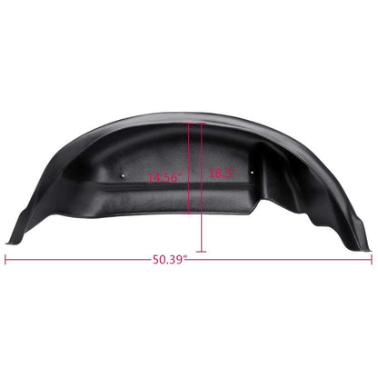 G-PLUS 2PCS Rear Fender Mud Flaps, Wheel Well Guards Inner Compatible with Ford F150 2015 2016 2017 2018, NOT Fit Raptor