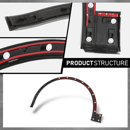 G-PLUS Front Right Wheel Flare Opening Molding Arch Trim Compatible with Audi Q5 Base 2018-2020, Not Fit SQ5 or Q5 S-line Fender Flare Passenger Side 80A853718EGRU