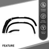 G-PLUS Body Kit Trim Bumper Corner Side Skirts Compatible with Defender L663 110 2020-2024 Gloss Black 16PCS