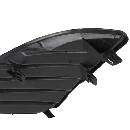 G-PLUS Front Fog Bumper Hole Cover LH RH Kit Pair Compatible with 2012 2013 2014 Toyota Camry XLE/LE/L, 2012-2014 Toyota Camry Hybrid XLE/LE 5212706260, 5212806260, TO1038147, TO1039147 Black